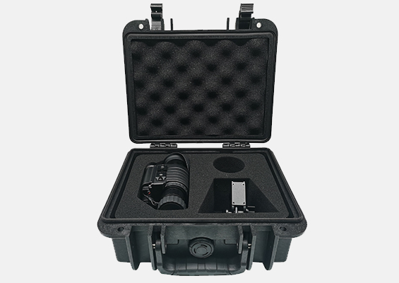 PVS14 gen 2 3 visão nocturna com fósforo verde e branco, com estojo rígido