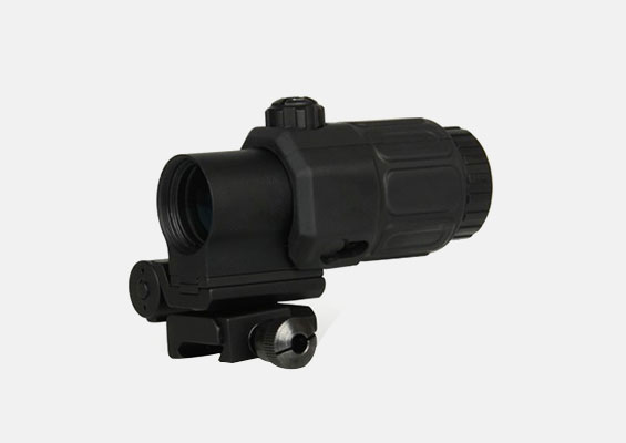 Mira holográfica com lupa de 3x e suporte STS