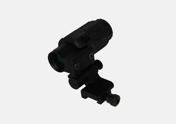 Mira holográfica com lupa de 3x e suporte STS