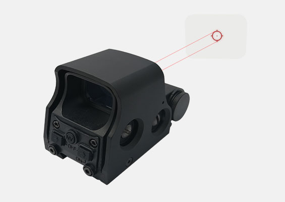 Mira holográfica para armas