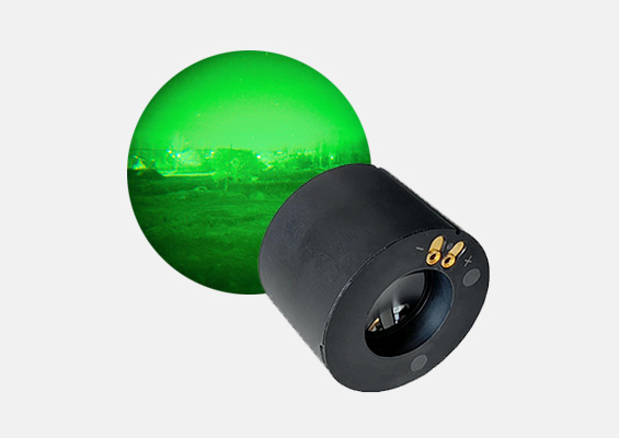 PVS7 MX10130 Gen2+ Tubo intensificador de imagem branco-verde